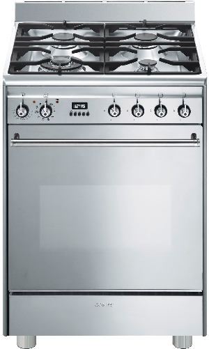 Cuisinière Gaz SMEG GP61X9
